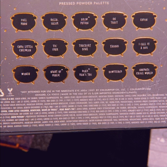 Colourpop x Disney licensed Hocus Pocus Flirty Witch Sarah Collection - Picture 13 of 14